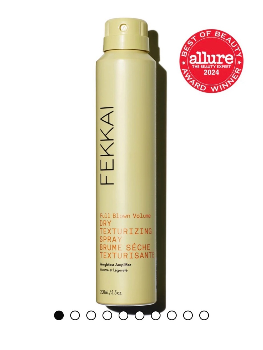FULL BLOWN VOLUME
DRY TEXTURIZING SPRAY 183 ml